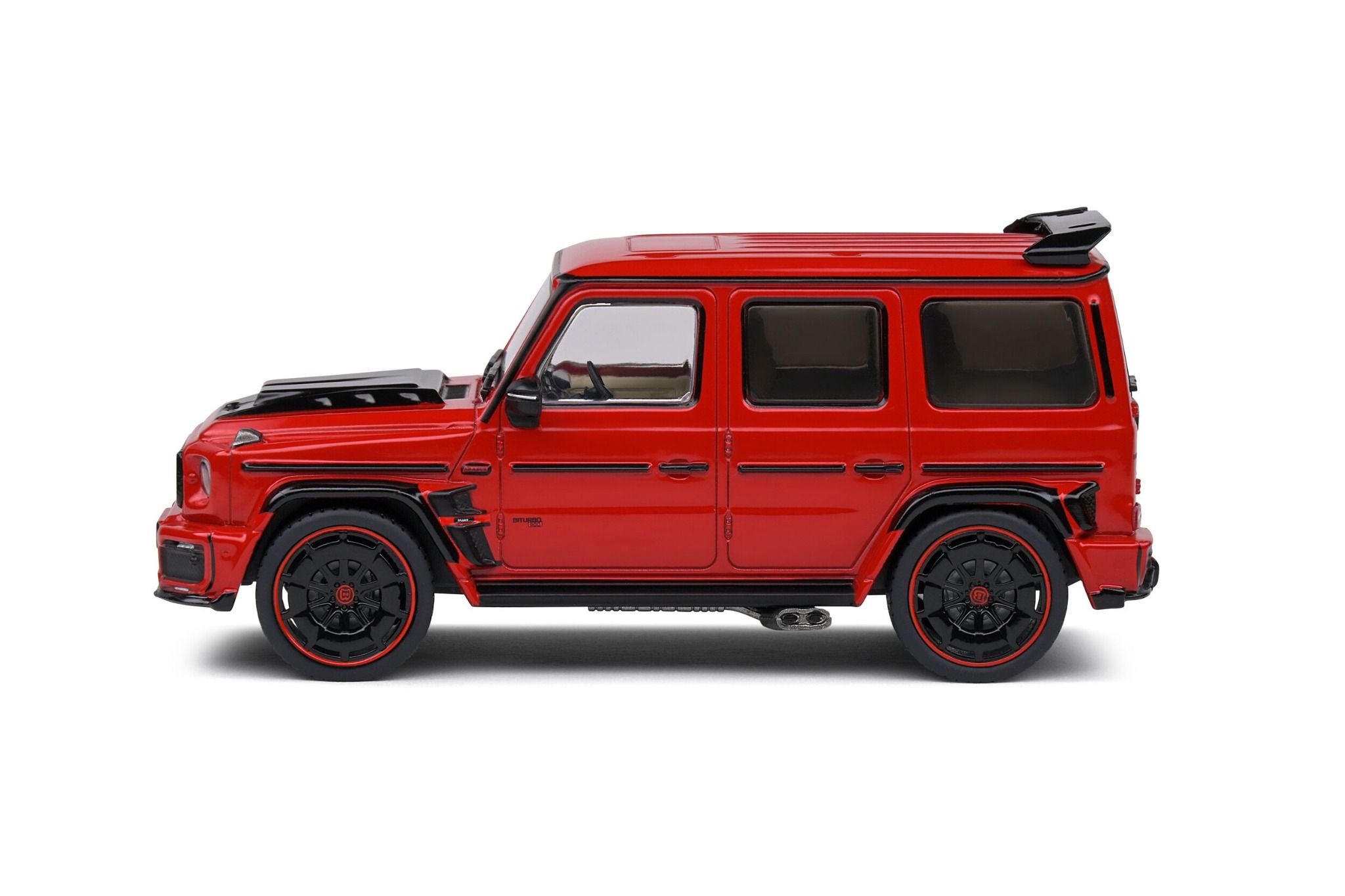  Mô hình xe ô tô Mercedes Benz G63 Brabus Widestar Red Pearl 2022 tỉ lệ 1:43 Solido model S4312407 