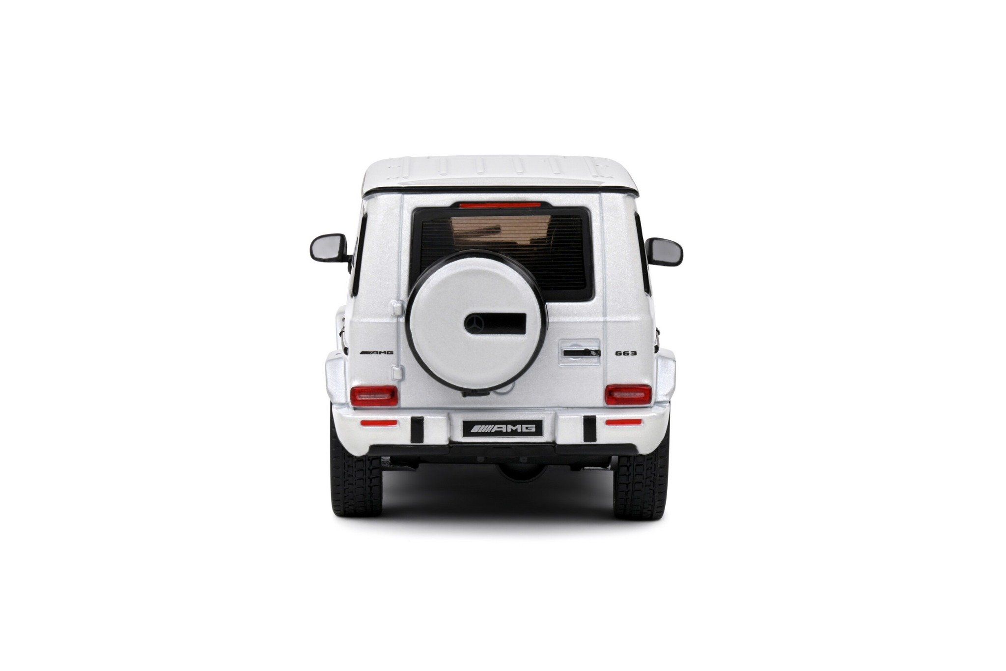  Mô hình xe ô tô Mercedes Benz G63 AMG Diamand White 2022 tỉ lệ 1:43 Solido model S4316701 