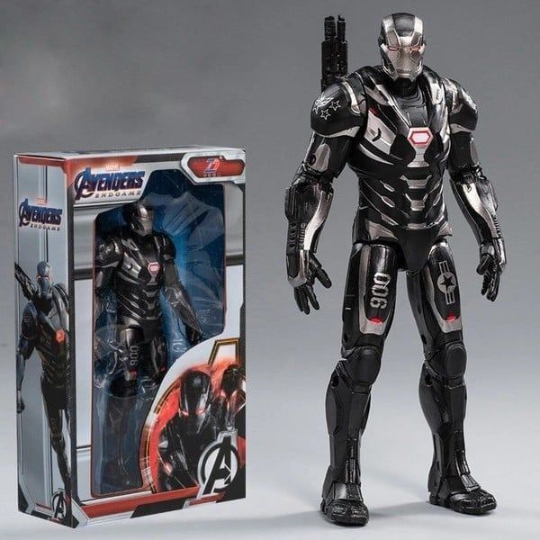  Mô hình nhân vật Marvel War Machine có khớp tỉ lệ 1:10 18CM ZD Toys ZM43 