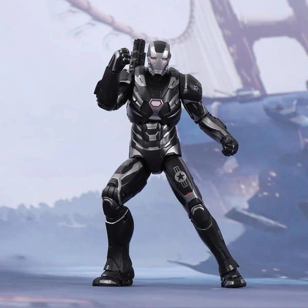  Mô hình nhân vật Marvel War Machine có khớp tỉ lệ 1:10 18CM ZD Toys ZM43 