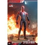  Mô hình nhân vật Marvel người nhện Spider man Velocity suit tỉ lệ 1:10 18CM ZD Toys ZC47 FG270 