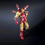  Mô hình lắp ráp Marvel Infinity SAGA CC01 Iron Man MK85 SE Blokees EM05 73923 