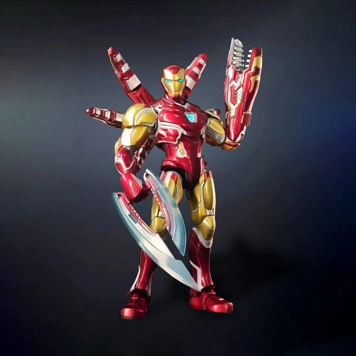  Mô hình lắp ráp Marvel Infinity SAGA CC01 Iron Man MK85 SE Blokees EM05 73923 