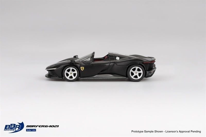  Mô hình xe Ferrari Daytona SP3 Matt Black tỉ lệ 1:64 BBR BBRFER64021 