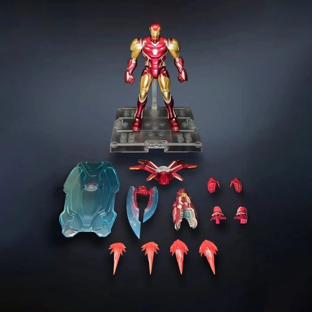  Mô hình lắp ráp Marvel Infinity SAGA CC01 Iron Man MK85 SE Blokees EM05 73923 