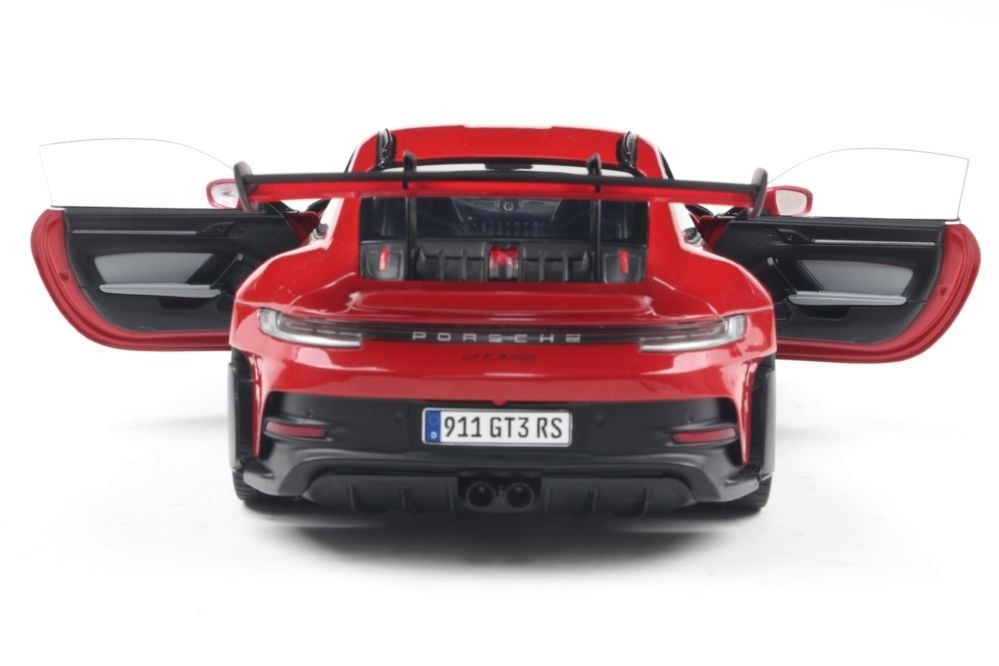  Mô hình xe ô tô Porsche 911 GT3 RS Guards red 2024 tỉ lệ 1:18 Solido Model S1812101 