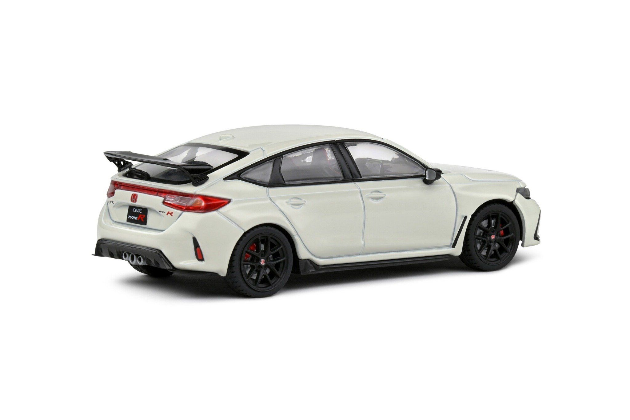  Mô hình xe ô tô Honda civic Type R Championship White 2022 tỉ lệ 1:43 Solido model S4314302 