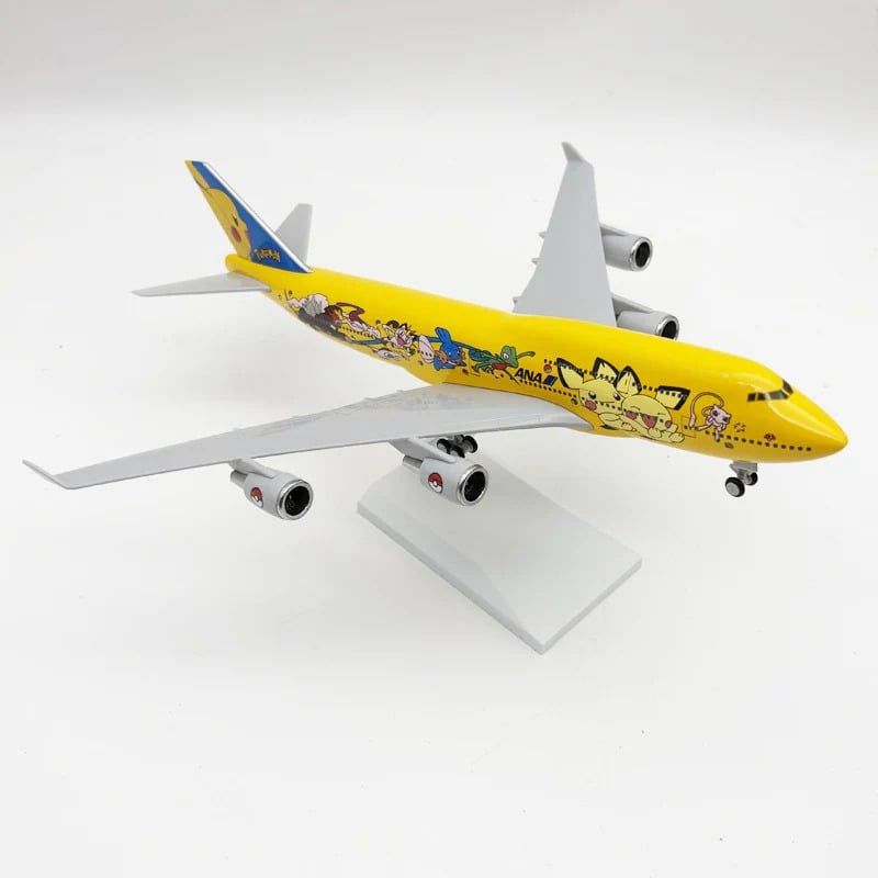  Mô hình máy bay Pikachu B747 có bánh xe - kích thước 30cm MB30048 
