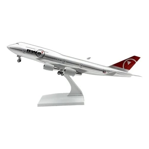  Mô hình máy bay NWA B747 có bánh xe - kích thước 30cm MB30047 