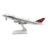  Mô hình máy bay NWA B747 có bánh xe - kích thước 30cm MB30047 