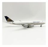  Mô hình máy bay UNITED B747 có bánh xe - kích thước 30cm MB30049 