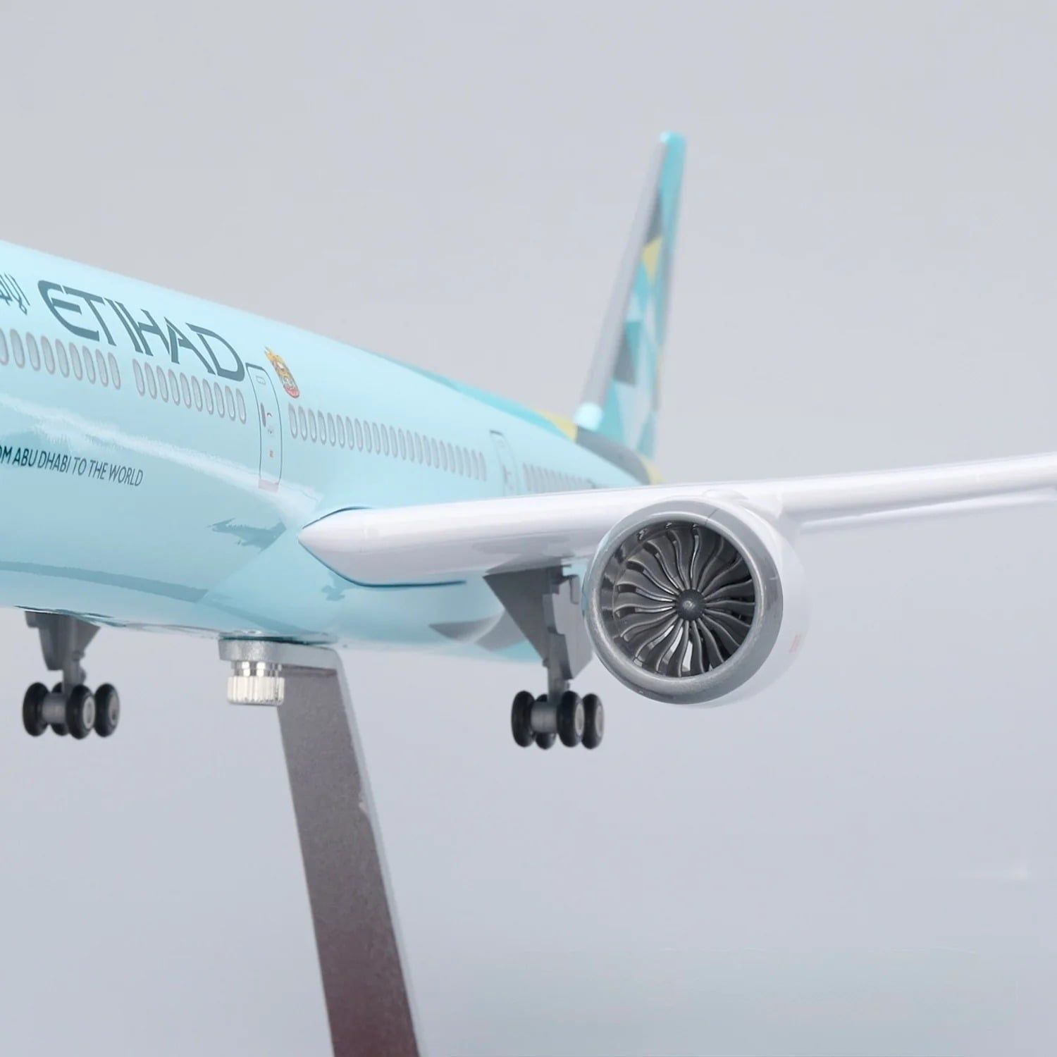  Mô hình máy bay Etihad Airways Boeing 787-10 Dreamliner kích thước 47cm No LED MB47090 
