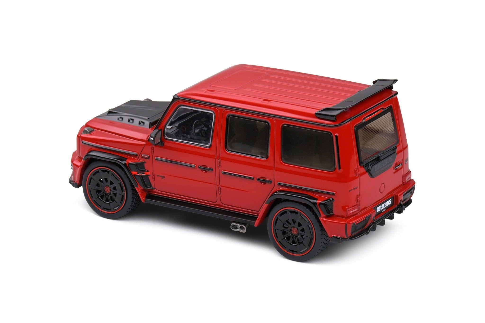  Mô hình xe ô tô Mercedes Benz G63 Brabus Widestar Red Pearl 2022 tỉ lệ 1:43 Solido model S4312407 