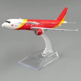  Mô hình máy bay VJ VN-A668 dòng A A320 16cm MB16139 