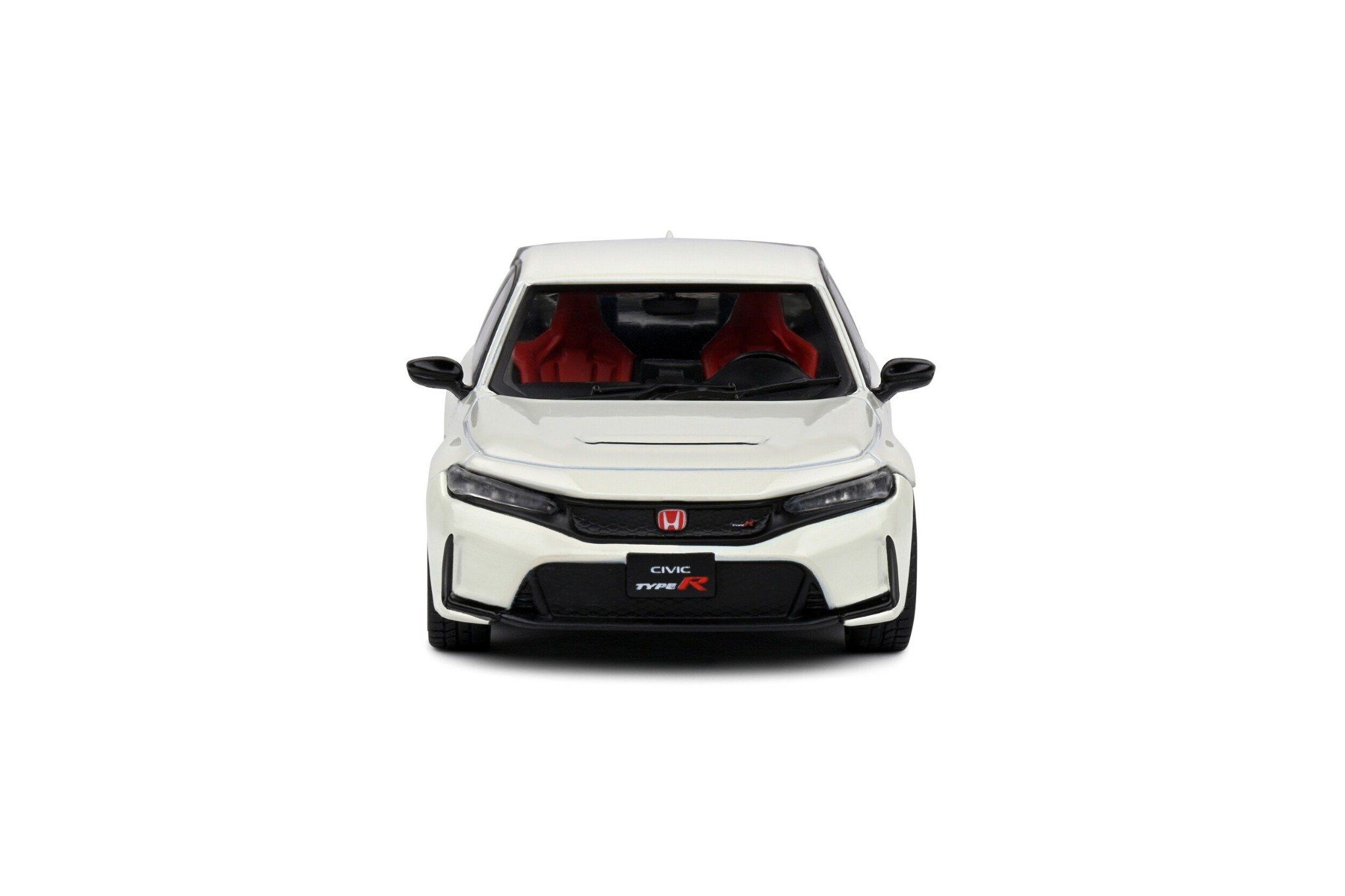  Mô hình xe ô tô Honda civic Type R Championship White 2022 tỉ lệ 1:43 Solido model S4314302 