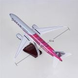  Mô hình máy bay Qatar FiFa World cup 2022 Boeing B777 có bánh xe kích thước 47cm no led MB47109 