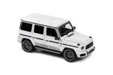  Mô hình xe ô tô Mercedes Benz G63 AMG Diamand White 2022 tỉ lệ 1:43 Solido model S4316701 