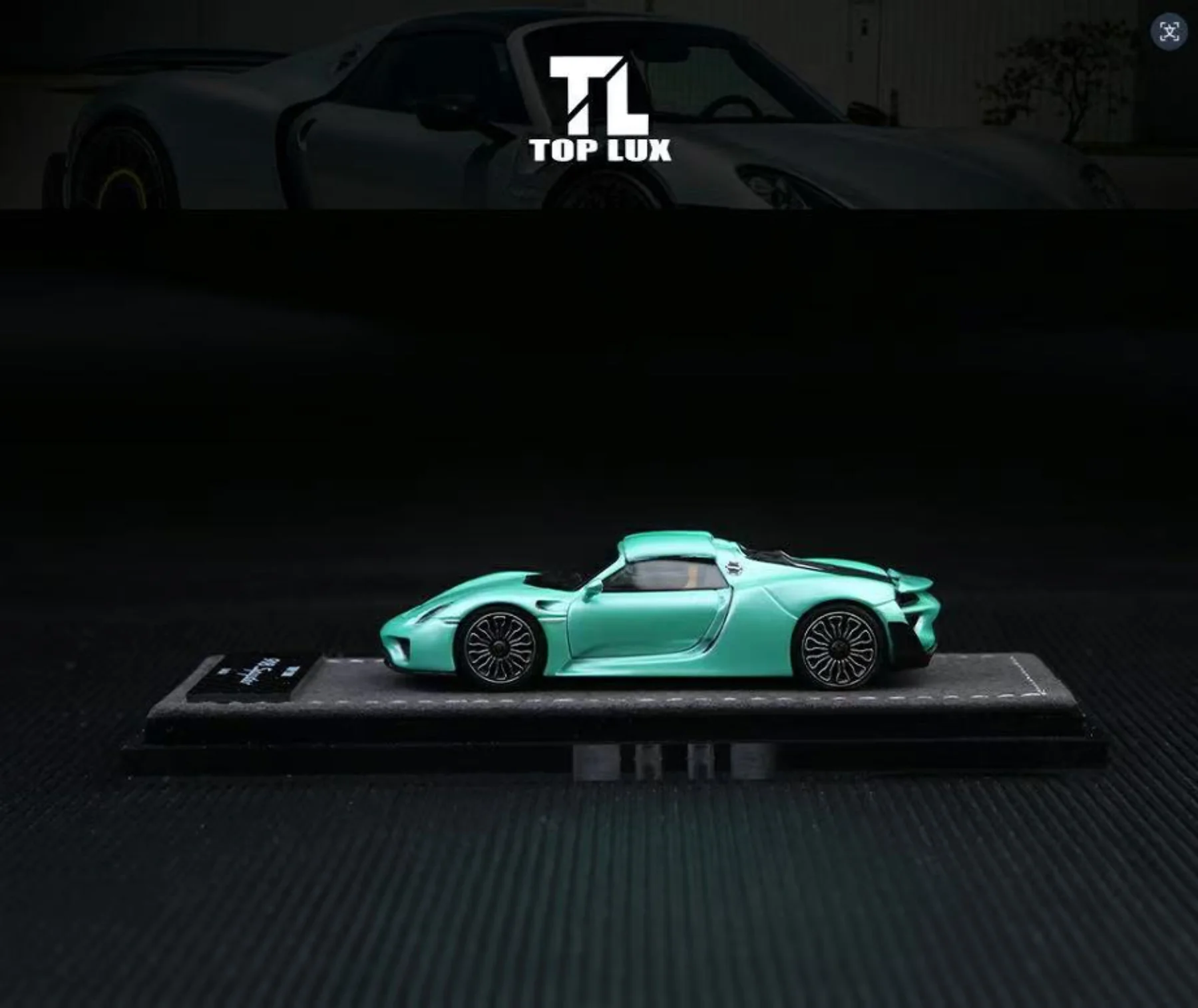  Mô hình xe Porsche 918 Spyder tỉ lệ 1:64 TOP LUX TOP918-04 