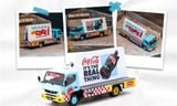  Mô hình xe tải Mitsubishi Fuso Canter Advertisement Truck Coca-Cola tỉ lệ 1:64 Tarmac Works T64T-TL002-CC2 