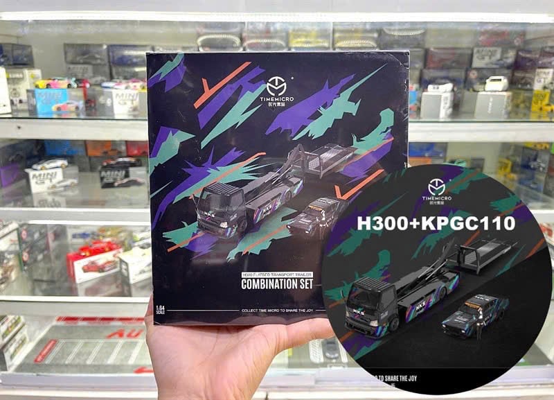  Mô hình xe Nissan KPGC110-HKS tỉ lệ 1:64 Time Micro TM645613 