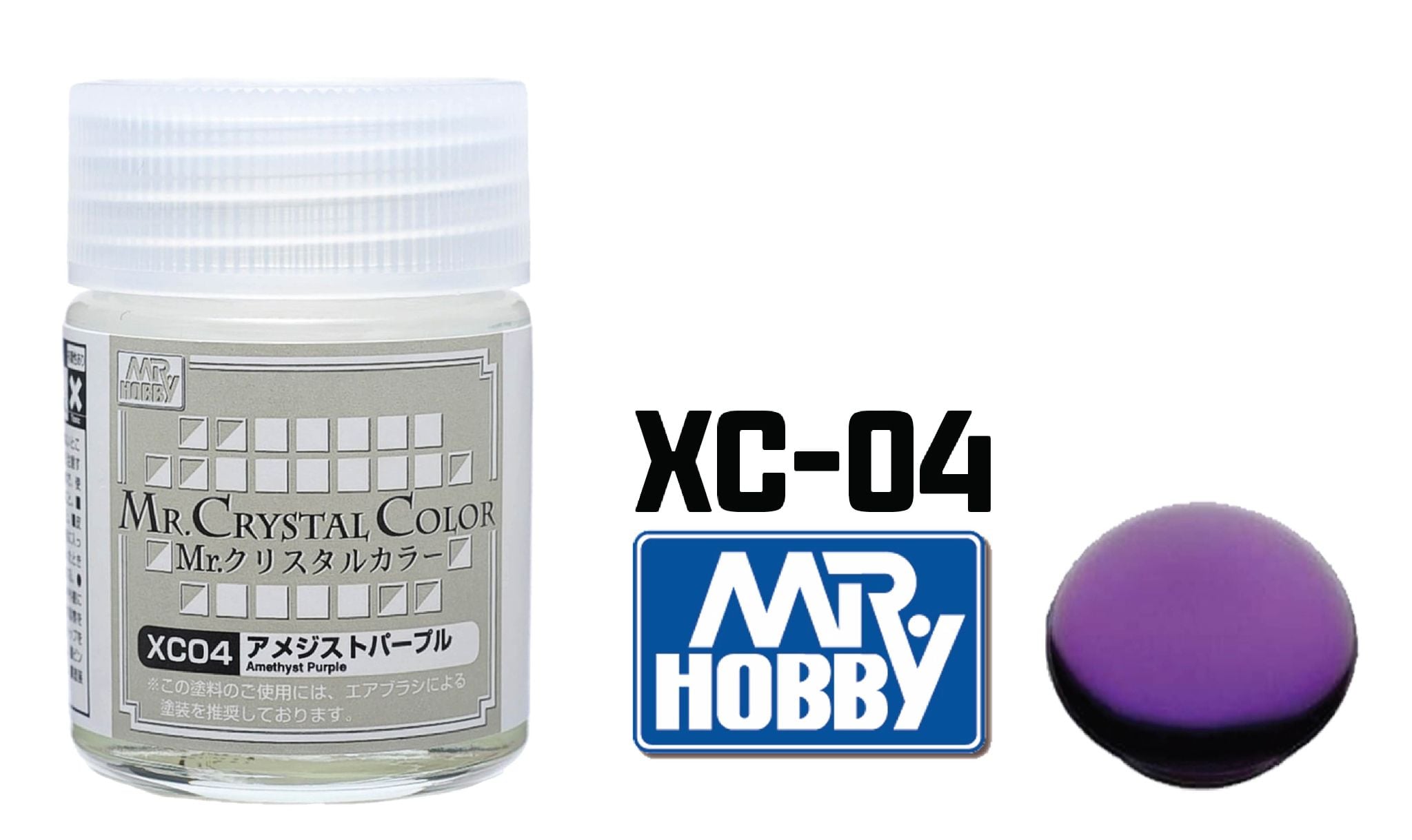  Lacquer xc02 effect topaz gold sơn mô hình màu crystal vàng topaz 18ml Mr.Hobby XC02 