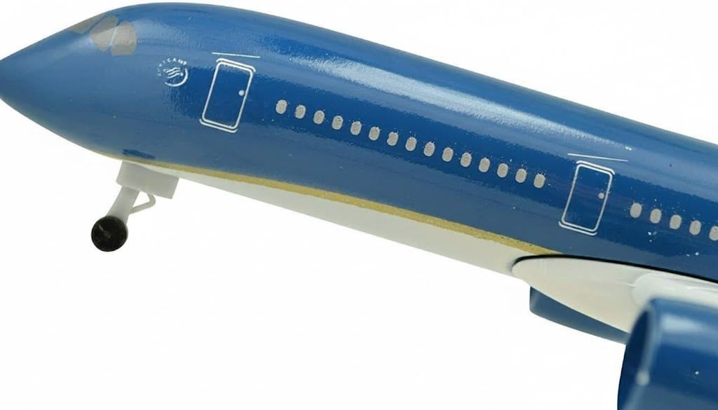  Mô hình máy bay VN Airlines VN-A886 Airbus A350-900 20cm MB20010 