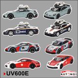  Decal uv trang trí chủ đề các mẫu Porsche của MINIGT dán xe - điện thoại - laptop - máy tính - nón - ly - mica chống nước - chống trầy Autono1 UV600 