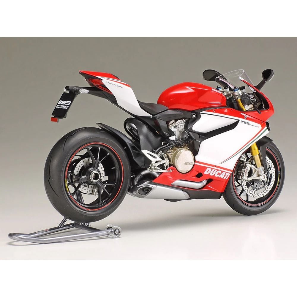  Mô hình Kit Mô tô Ducati 1199 Panigale S Tricolore 1:12 Tamiya 14132 