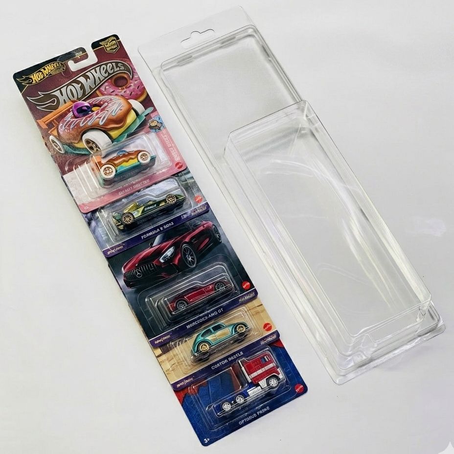  Bộ 5 PVC đựng card dọc Hot wheels Premium (Horizion Culture) tỉ lệ 1:64 PVC_HW_PRE_V4 