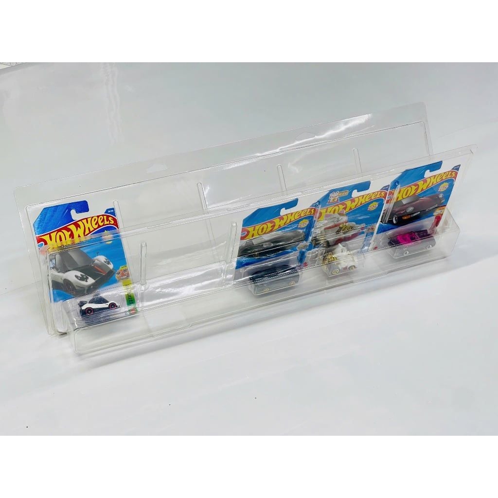  Bộ 5 PVC đựng card ngang Hot wheels basic tỉ lệ 1:64 PVC_HW_BASIC_V4 