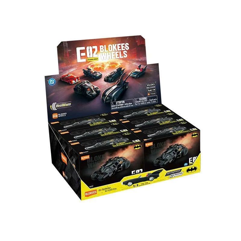  Mô hình Blokees Wheels BATMAN E02 The Dark Knight EC09 Blindbox 71411 