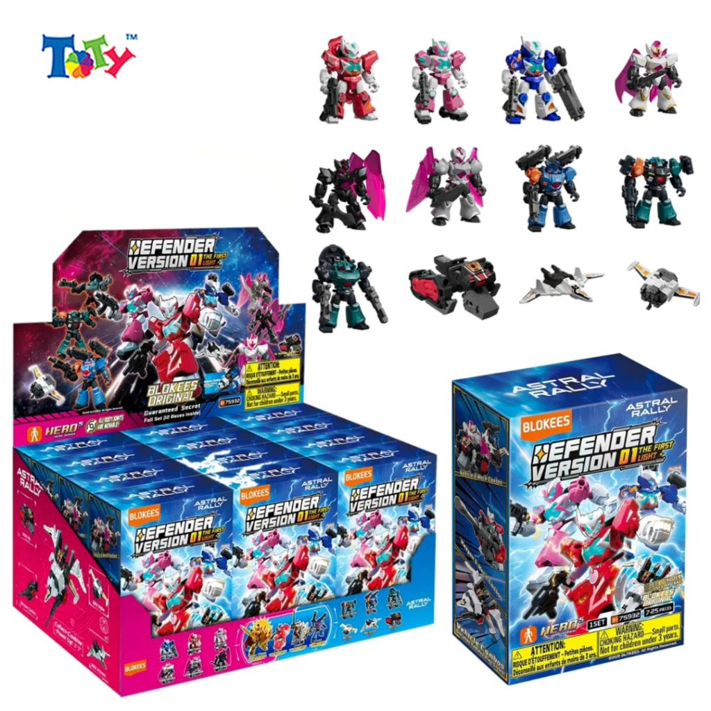  Mô hình Blokees Rally of Astral Defender Version DV01 1st Wave The First Light EA01 75932 