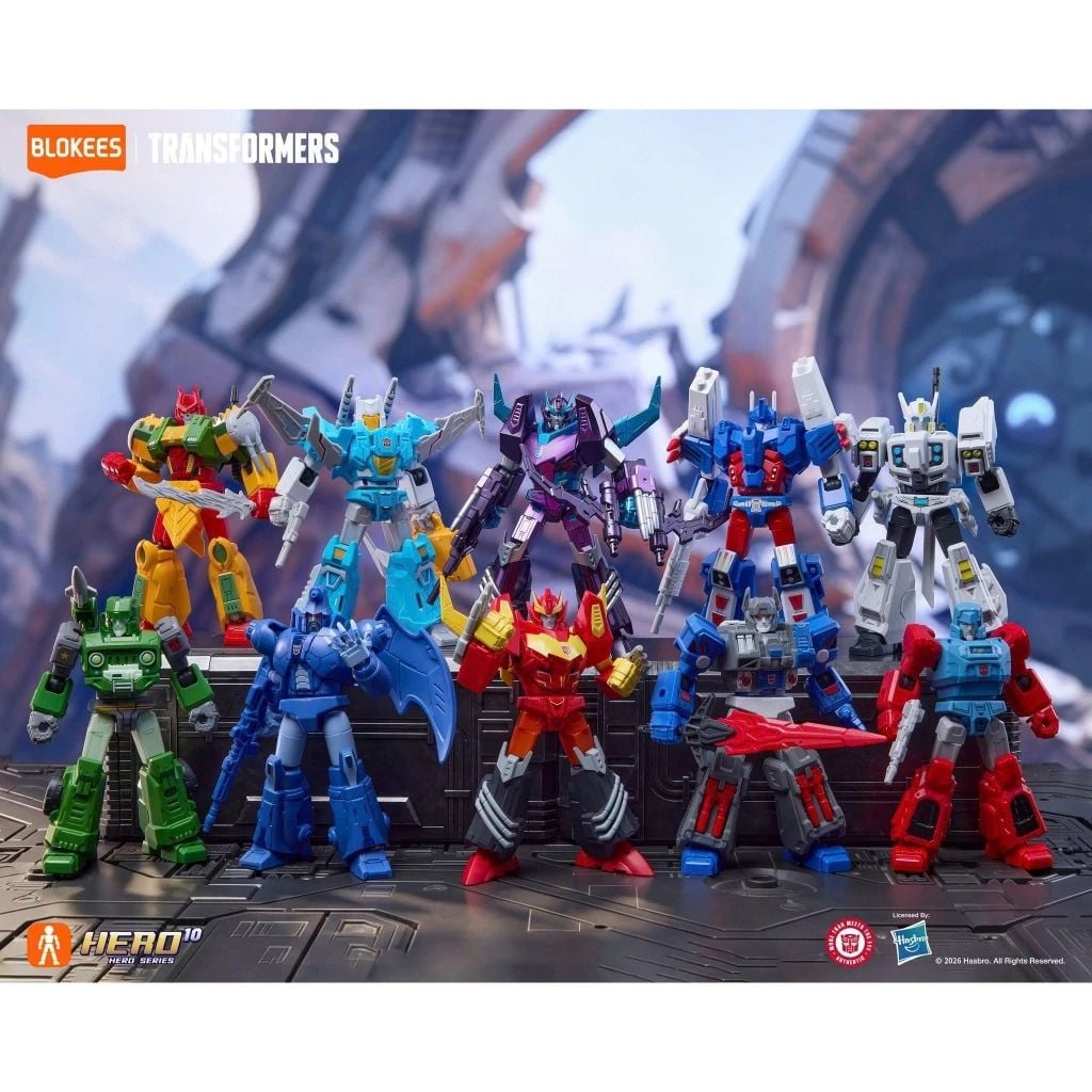  Blindbox Set 9 mô hình Blokees Transformers Galaxy Version GV11 The Lost Light ET69 71111-set 