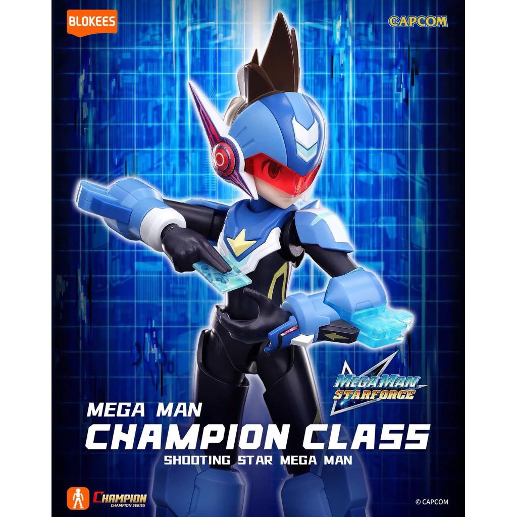 Mô hình Blokees Mega Man Champion Class Shooting Star EE01 75710 