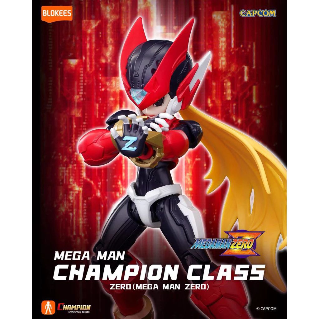  Mô hình Blokees Mega Man Champion Class Zero EE02 75711 
