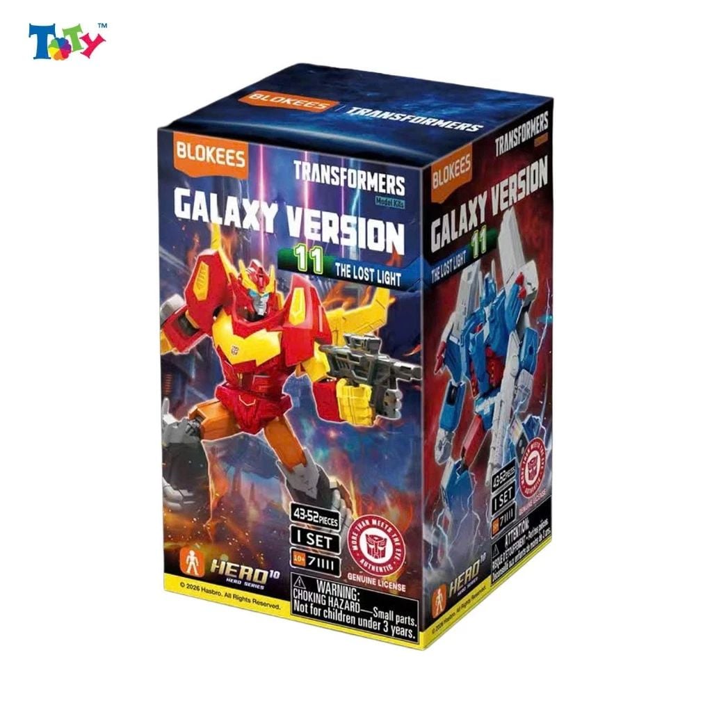  Blindbox Set 9 mô hình Blokees Transformers Galaxy Version GV11 The Lost Light ET69 71111-set 