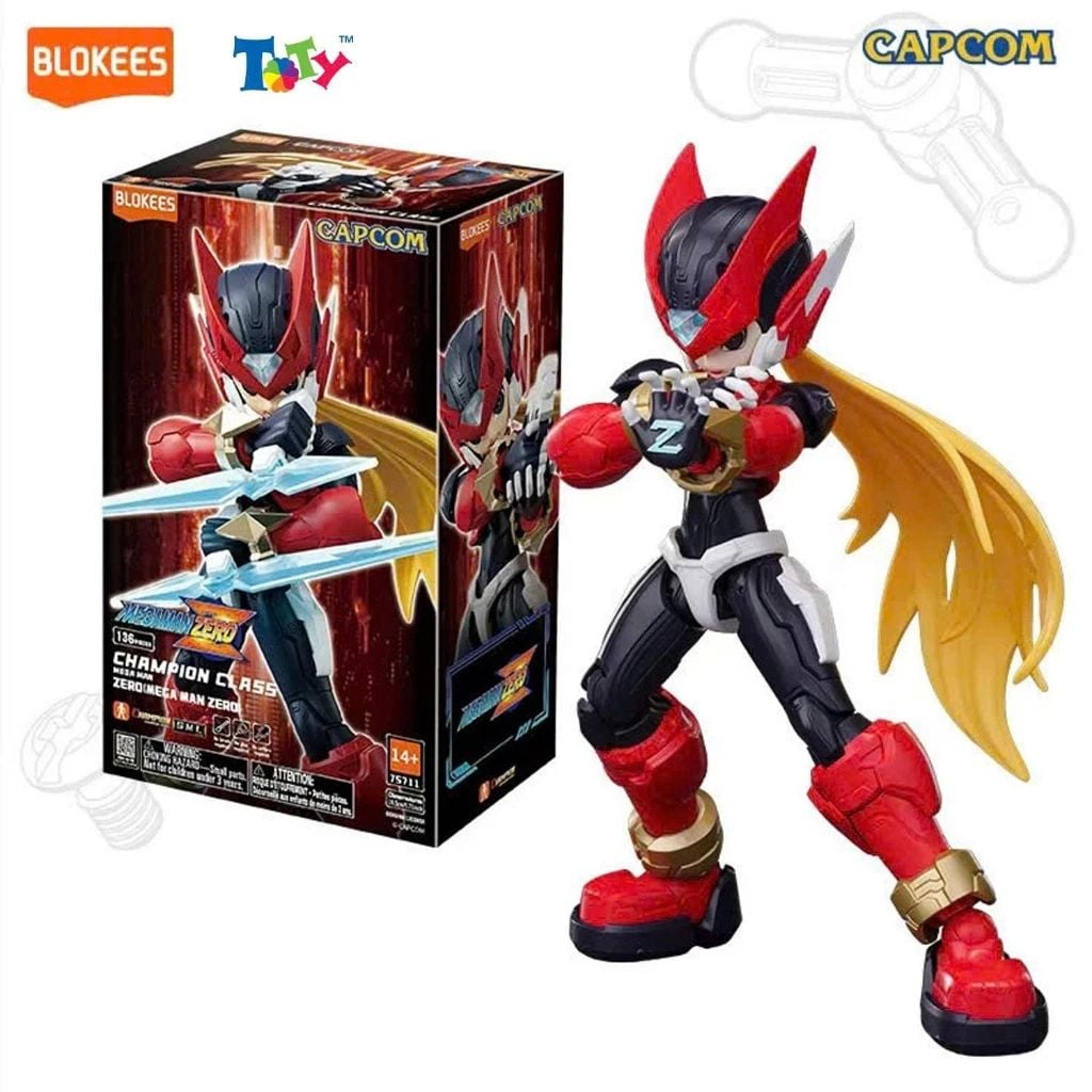  Mô hình Blokees Mega Man Champion Class Zero EE02 75711 