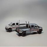  Mô hình xe bán tải GMC topkick C45000 the grey shark limited 500pcs tỉ lệ 1:64 GOC model OT64469 
