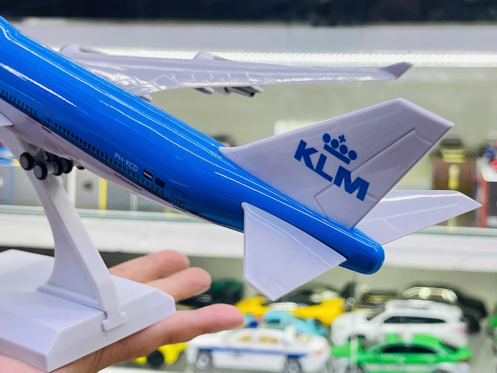  Mô hình máy bay KLM Royal Dutch Airlines Boeing B747 30cm MB30022 