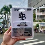  Mô hình xe Abarth 595 LB-WORKS x Abas Works Fighters / LB Blister packaging card nhật tỉ lệ 1:64 MiniGT MGT01064-LB 