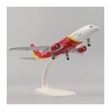  Mô hình máy bay VJ Air VN-A668 Airbus A320 20cm MB20006 