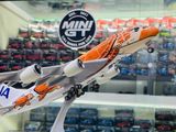  Mô hình máy bay ANA Turtle Orange Airbus A380 30cm MB30031 