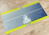  Phụ kiện trưng bày sàn đỗ, đường băng máy bay mô hình chất liệu in pp 60x120cm cán mờ chống nước bụi bẩn dành cho máy bay nhiều tỉ lệ DR047 