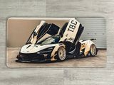 Phụ kiện Thảm lót chống trượt chủ đề siêu xe Mc Laren kích thước 30x60cm Autono1 PT113A 