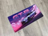  Phụ kiện Thảm lót chống trượt chủ đề siêu xe Nissan GTR R35 Nismo Art kích thước 30x60cm Autono1 PT147A 