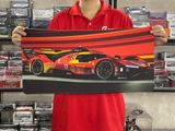  Phụ kiện Thảm lót chống trượt chủ đề siêu xe Ferrari 499P kích thước 30x60cm Autono1 PT137A 
