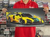  Phụ kiện Thảm lót chống trượt chủ đề siêu xe Mclaren Senna GTR LM kích thước 30x60cm Autono1 PT138A 