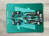  Phụ kiện Thảm lót chống trượt chủ đề siêu xe đua F1 Aston Martin kích thước 26x21cm Autono1 PT200G 
