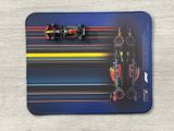  Phụ kiện Thảm lót chống trượt chủ đề siêu xe đua F1 Redbull Oracle kích thước 26x21cm Autono1 PT200E 