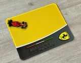  Phụ kiện Thảm lót chống trượt chủ đề siêu xe đua Ferrari kích thước 26x21cm Autono1 PT200H 